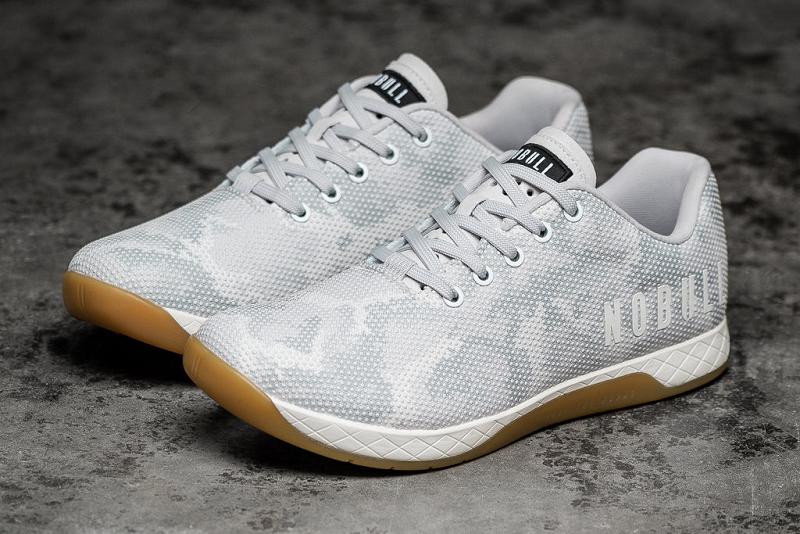 Nobull Frostbite Camo Men's Trainers Dark / Grey | USA G1231S
